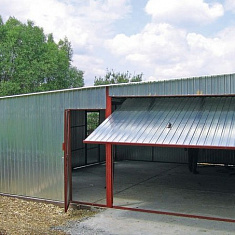 картинка Строительство гаража из металлоконструкций под ключ  